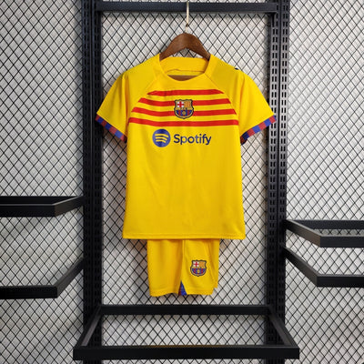 FC Barcelone fourth away ensemble Enfant 2023 2024