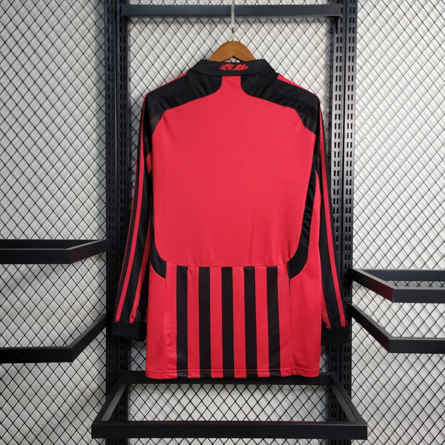 Maillot Retro AC Milan Manches Longues 2007/2008